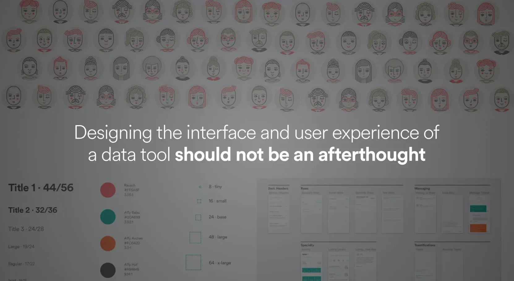 Airbnb on designing user interfaces.