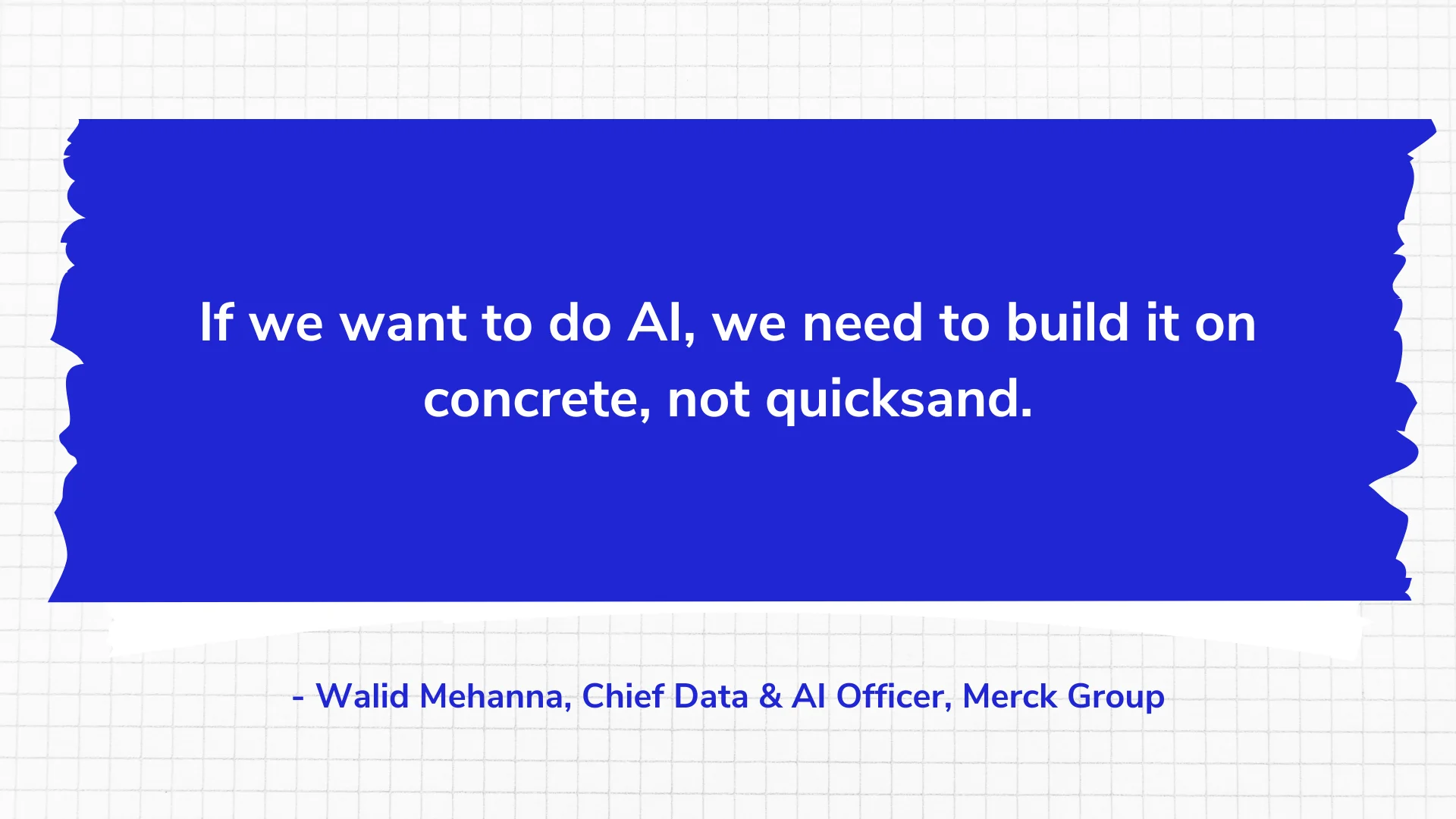 If we want to do AI, we need to build it on concrete, not quicksand.