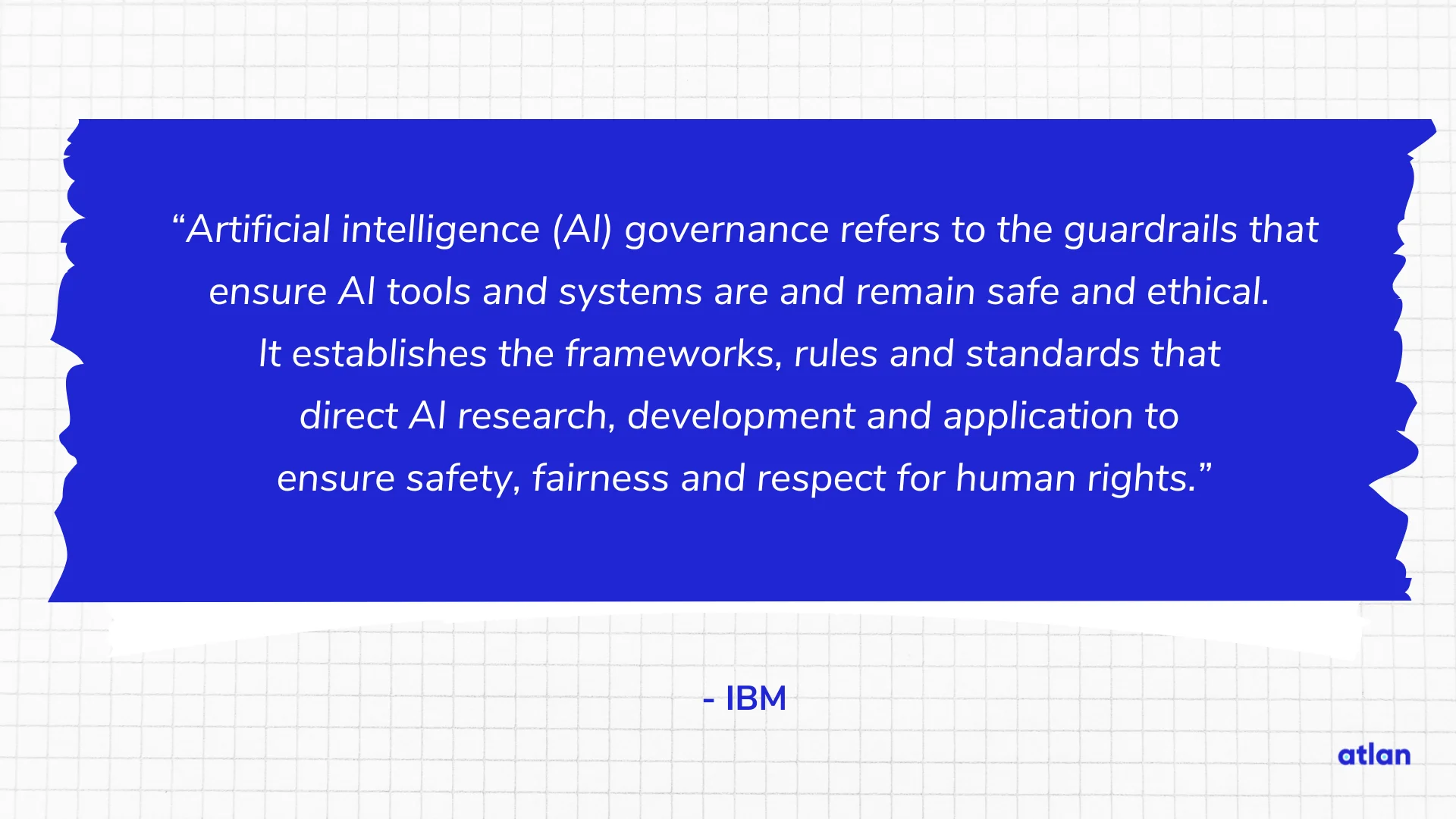 What is AI governance IBMs view