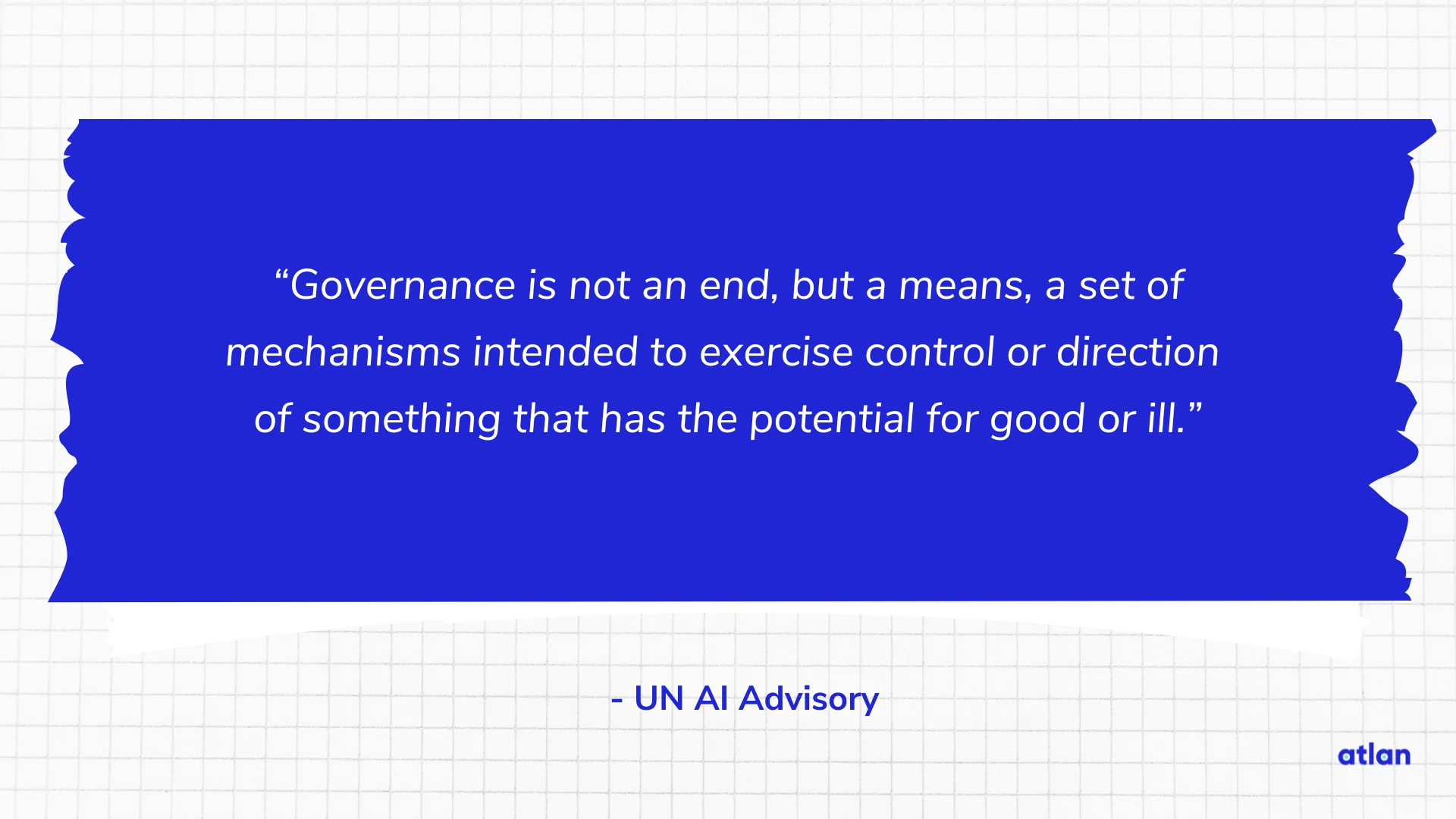 What is AI governance UN AI adcisories view