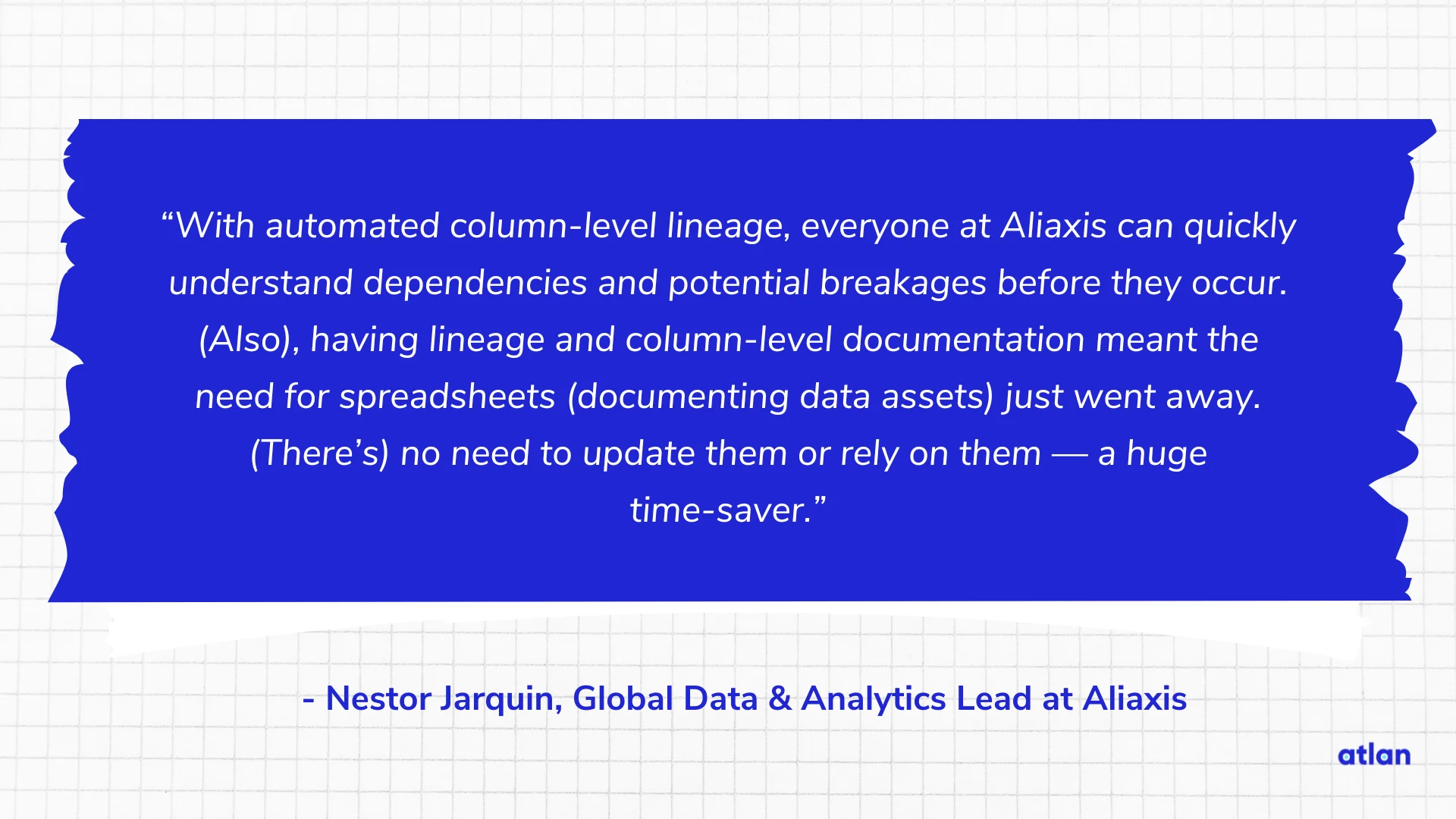 Aliaxis can quickly understand dependencies and potential breakages before they occur