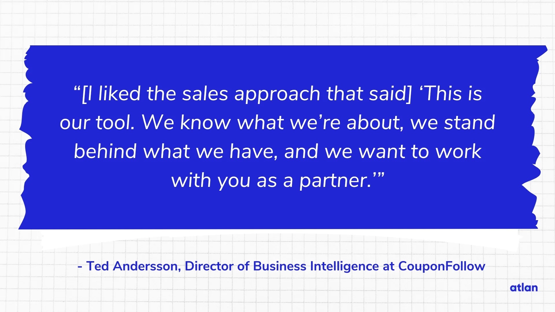 Ted Andersson, Director of Business Intelligence at CouponFollow on how he preferred a partner-centric approach to cataloging