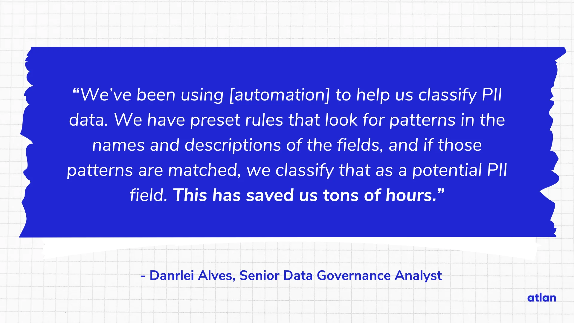Danrlei Alves, Senior Data Governance Analyst
