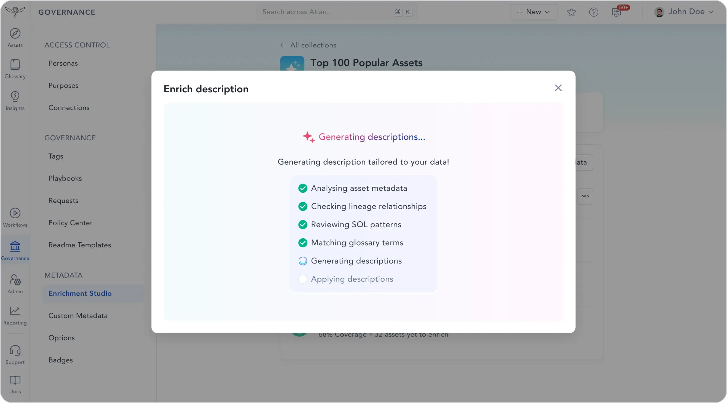 Atlan Context Agents Accelerator — product screenshot 2