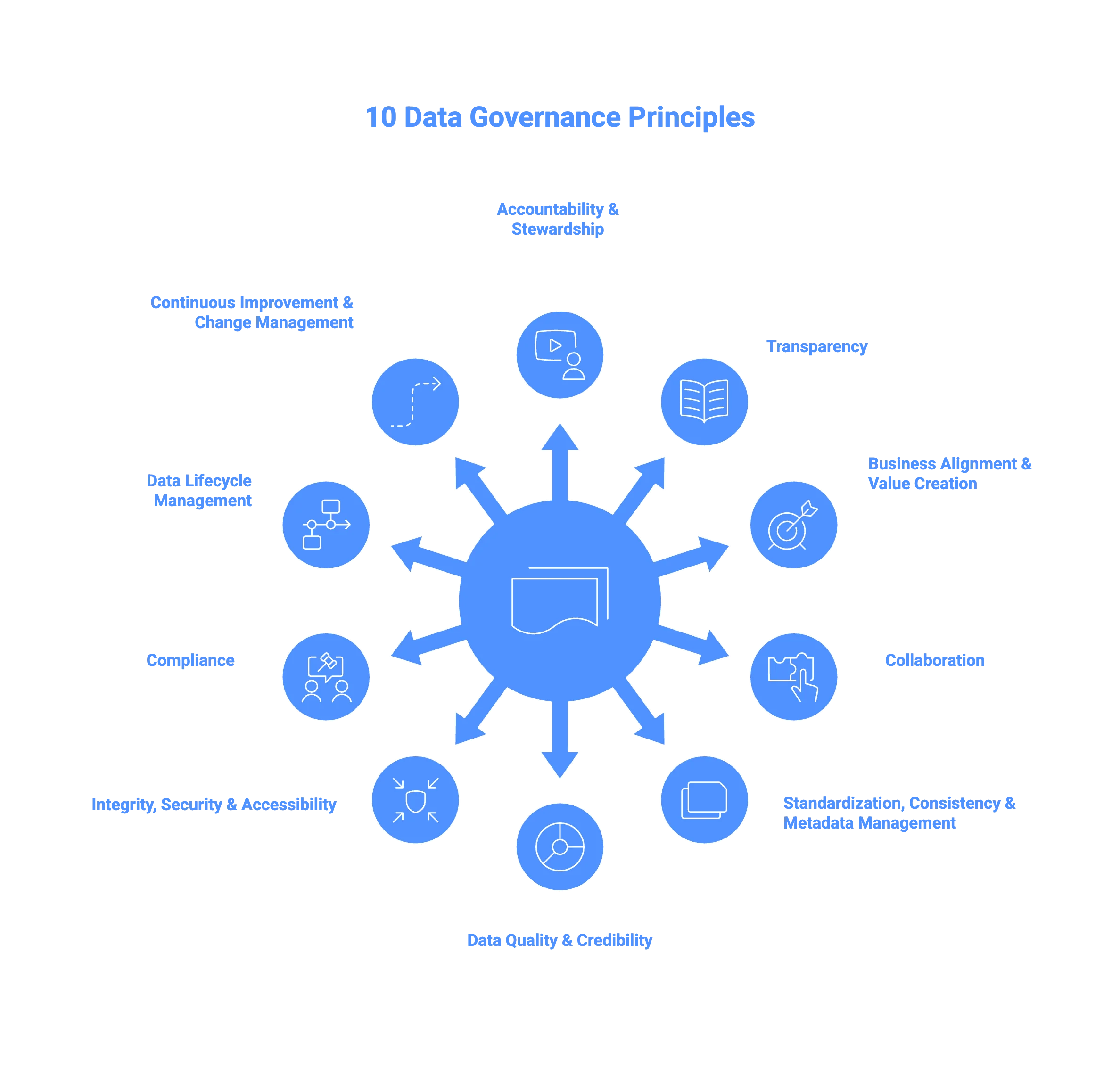 10 data governance principles