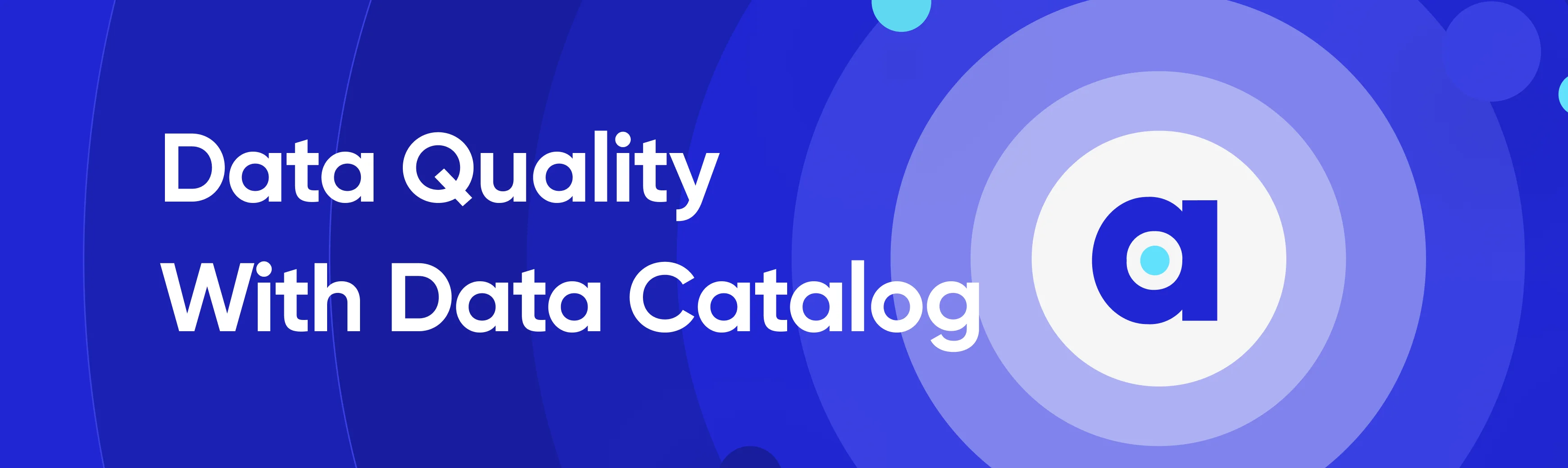 Data quality with data catalog