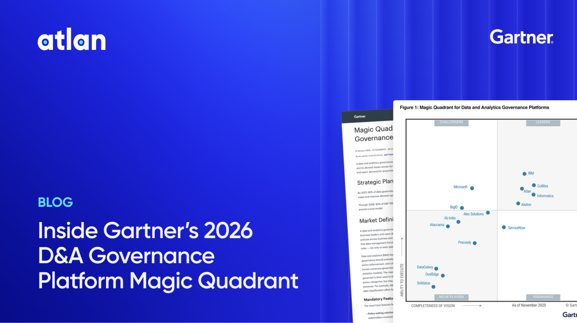 Atlan Named a Leader in Gartner Data & Analytics Governance Platform ...