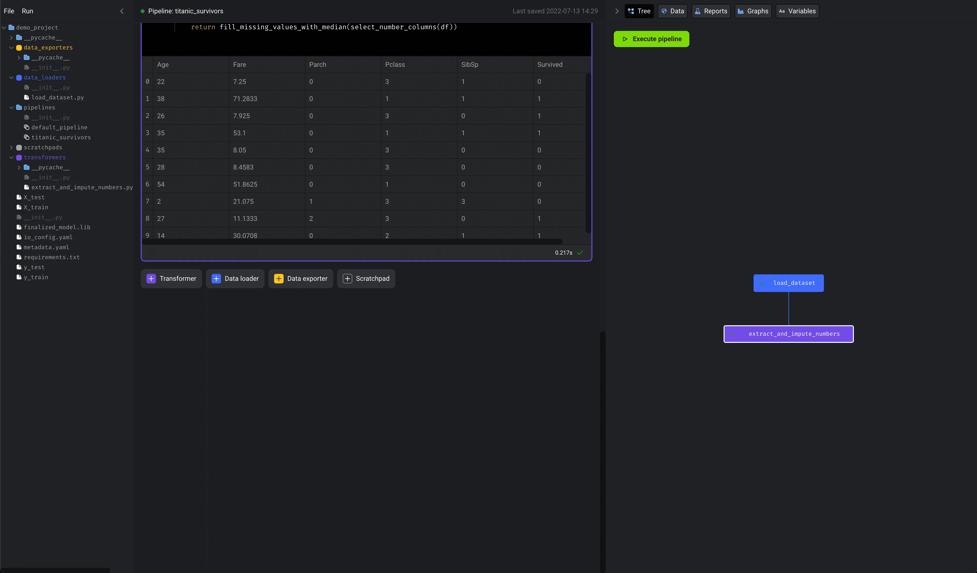 The scheduler ensures that pipelines run on time and in sequence with their dependencies.