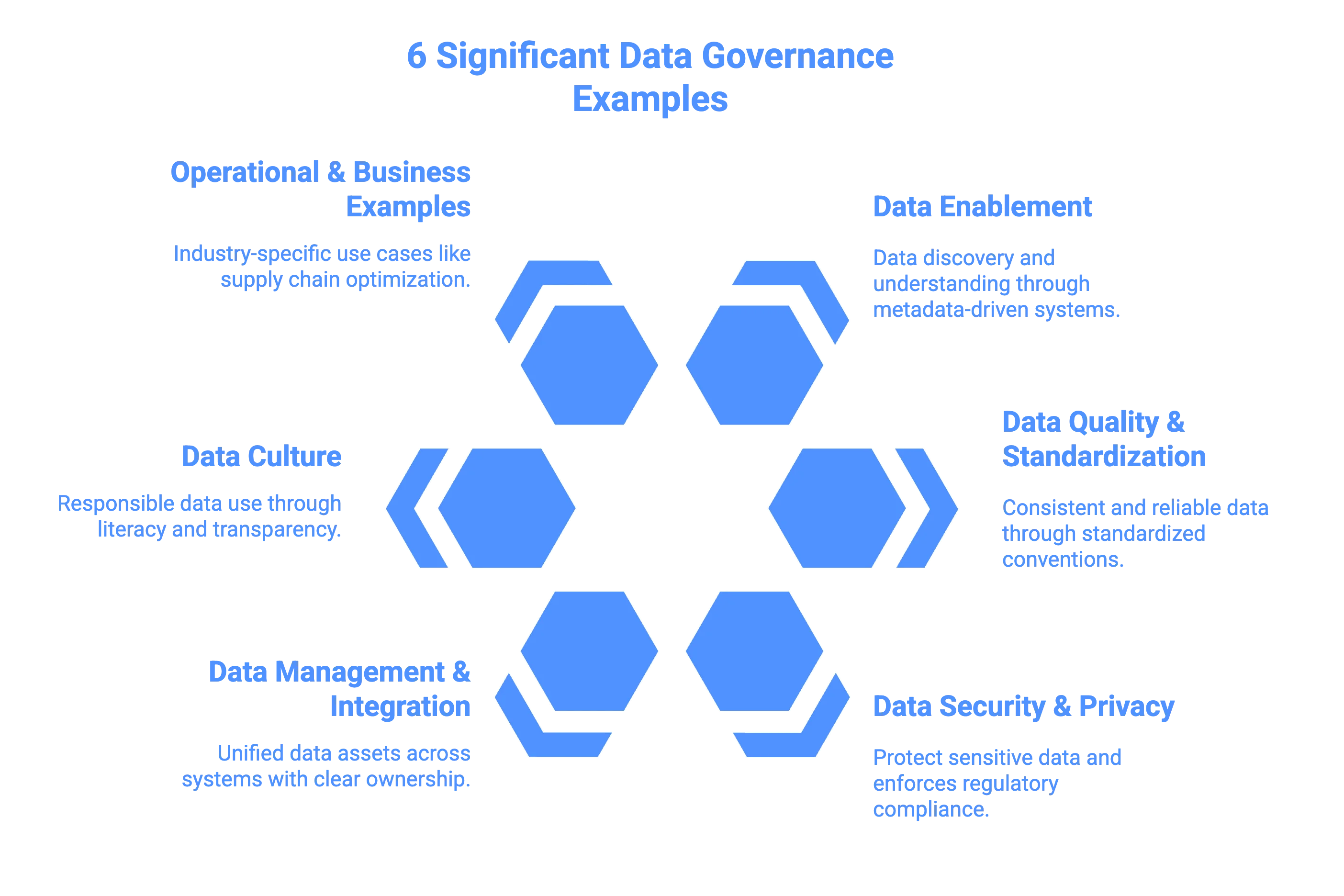 Some of the most significant data governance examples