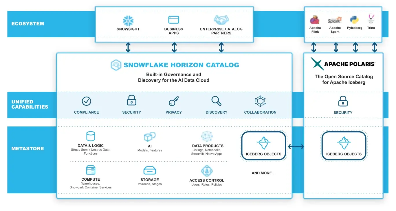 Snowflake Horizon Catalog