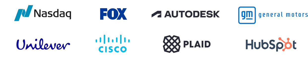 Trusted by leading data teams - company logos