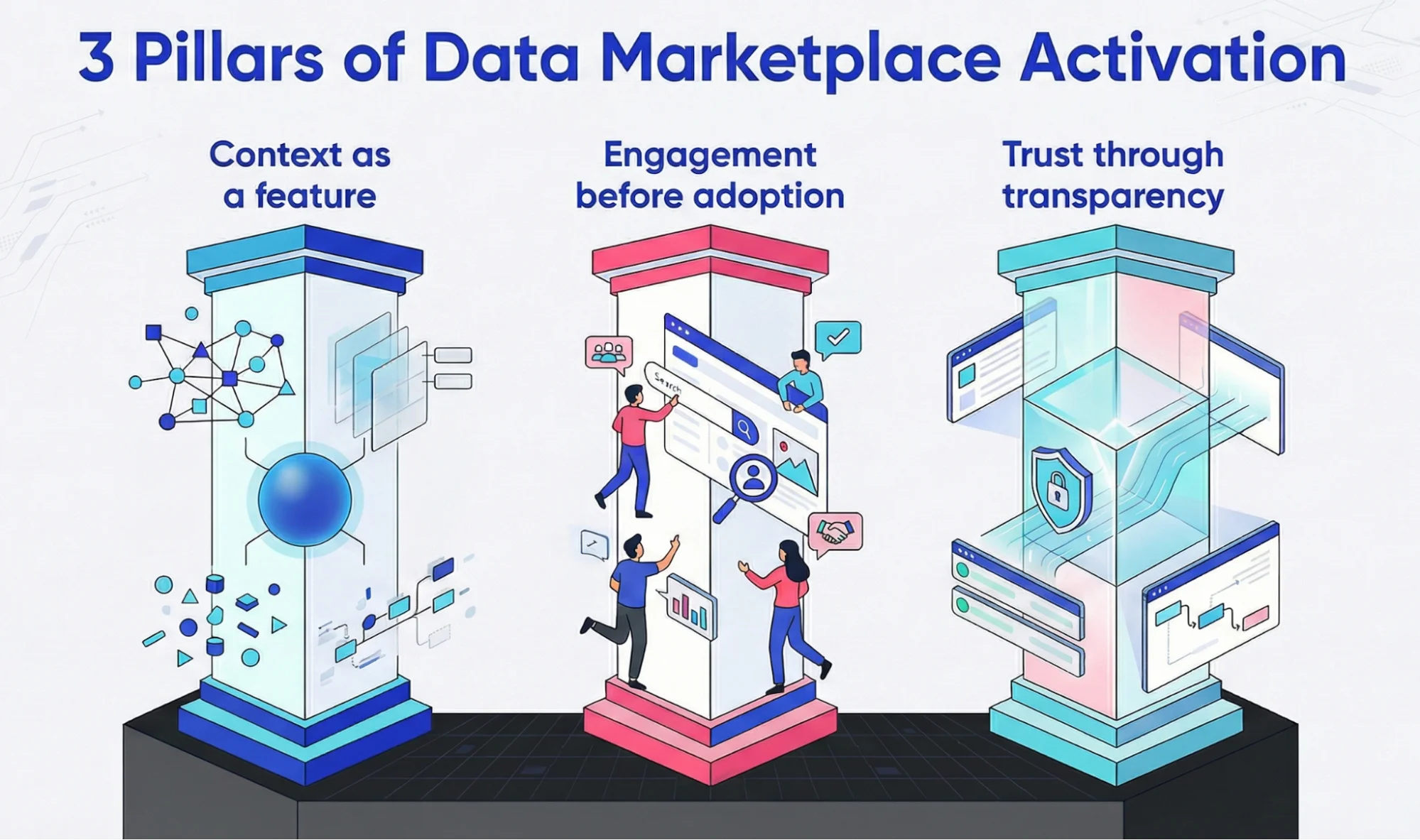 The three pillars of marketplace activation